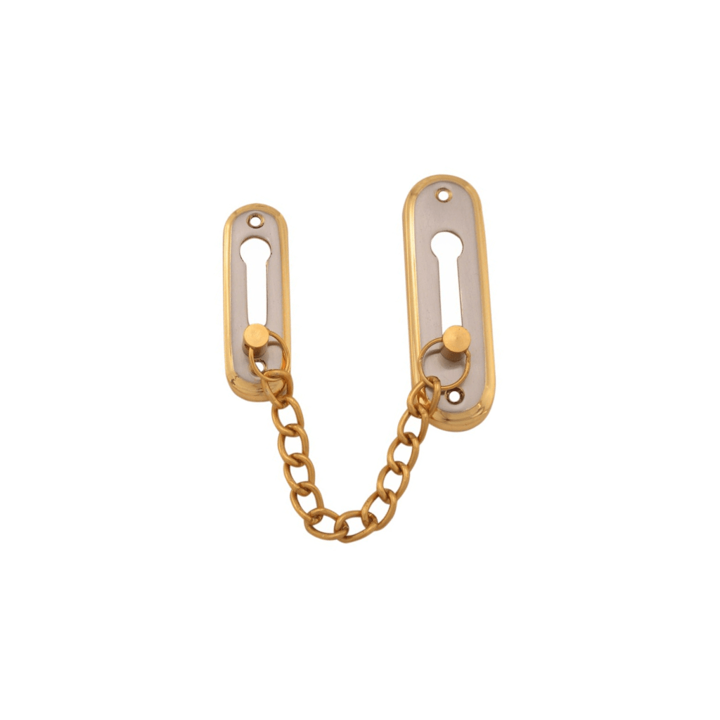 Optimize door security with our top-rated brass door chain. Discover the perfect blend of style and safety, as our durable brass chain stands out for its excellence. Elevate your entrance with the best-in-class brass door chain, enhancing security and aesthetics for modern and classic doors.