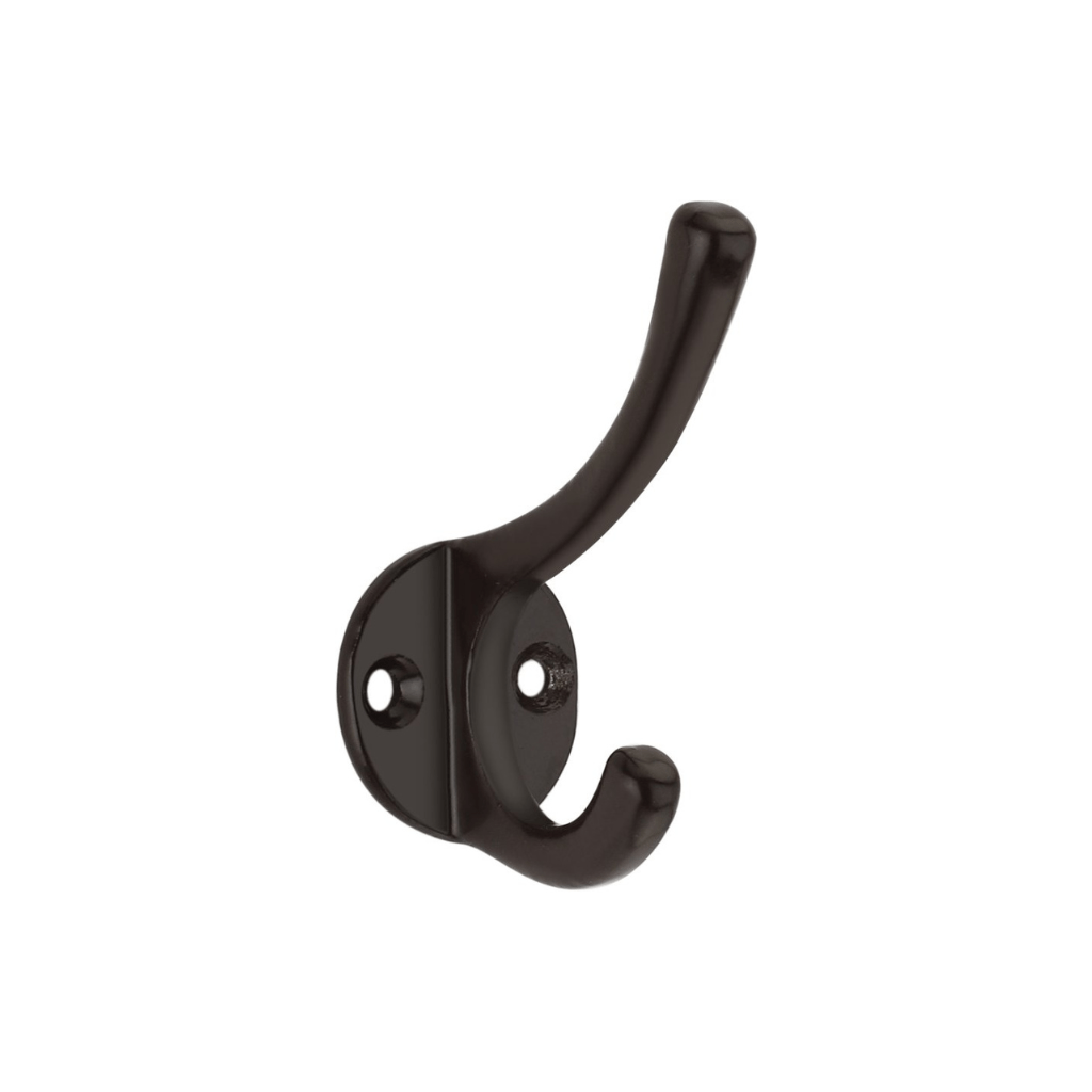 "Modern aluminum coat hooks, perfect for organized and stylish spaces."