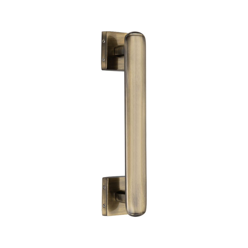 "Sleek aluminum concealed pull handles for contemporary interior design solutions."