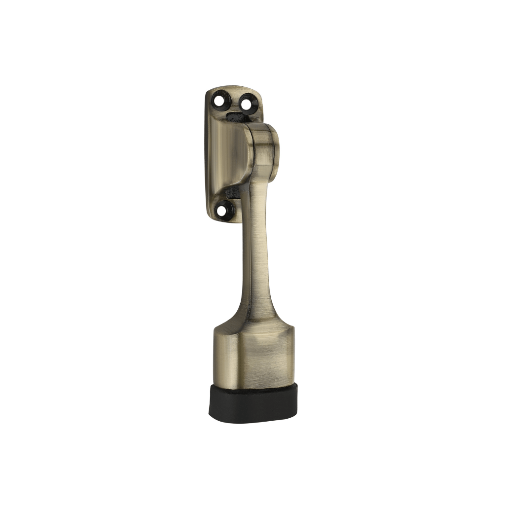 "Sturdy aluminum door stoppers for secure and stylish home entrances."