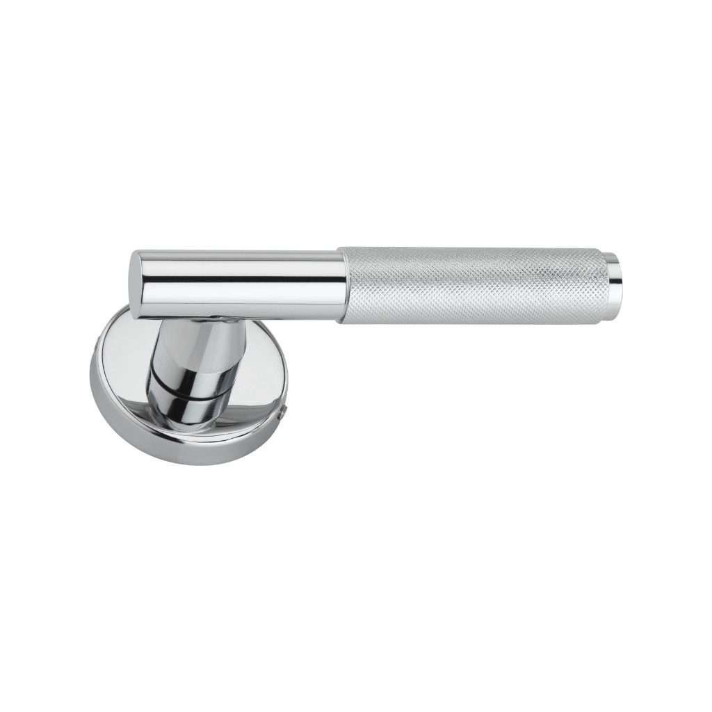 "Stainless steel mortice on rose handles: durable and stylish options."